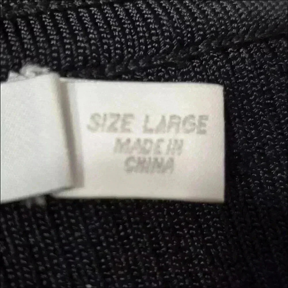 Alexander Wang Womens Knit Long Sleeve Sweater Sheath Dress Black Large - Picture 4 of 4